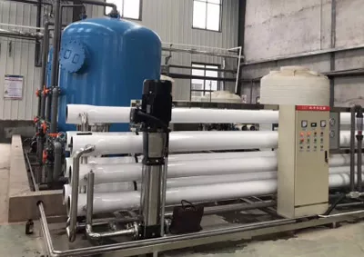 南京天元玻纤复合材料公司20T H双级反渗透生产用纯净水